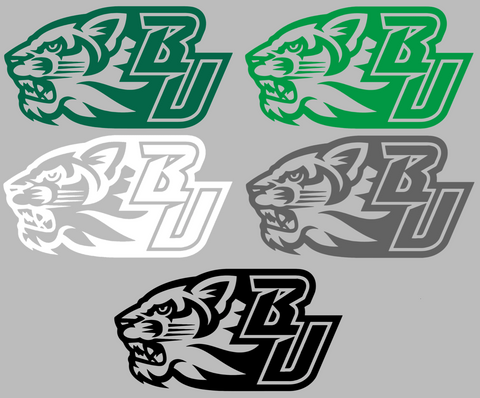 Binghampton Bearcats Alternate Logo Premium DieCut Vinyl Decal PICK COLOR & SIZE