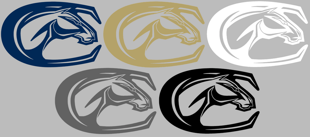 California Davis Aggies Team Logo Premium DieCut Vinyl Decal PICK COLOR & SIZE