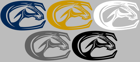California Davis Aggies Retro Throwback Logo Premium DieCut Vinyl Decal PICK COLOR & SIZE