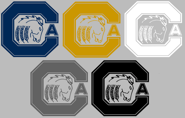 California Davis Aggies Retro Throwback Logo Premium DieCut Vinyl Decal PICK COLOR & SIZE