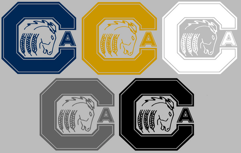 California Davis Aggies Retro Throwback Logo Premium DieCut Vinyl Decal PICK COLOR & SIZE