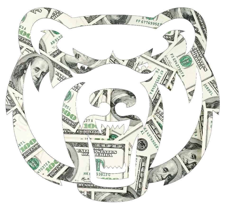 Central Arkansas Bears Team Logo Money Print Premium DieCut Vinyl Decal PICK SIZE
