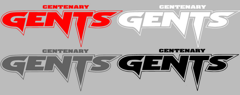 Centenary Gentlemen Team Name Logo Premium DieCut Vinyl Decal PICK COLOR & SIZE