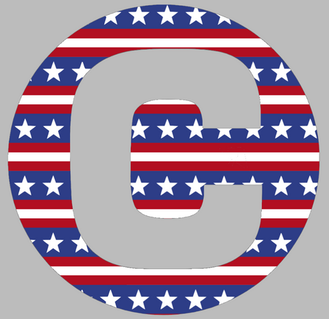 Centenary Gentlemen Team Logo Stars & Stripes USA American Flag Vinyl Decal PICK SIZE