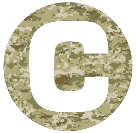 Centenary Gentlemen Team Logo Salute to Service Camouflage Camo Vinyl Decal PICK SIZE