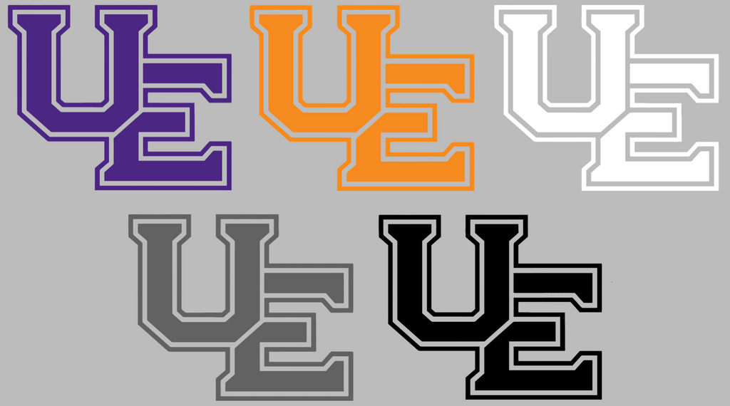 Evansville Purple Aces Team Logo Premium DieCut Vinyl Decal PICK COLOR & SIZE