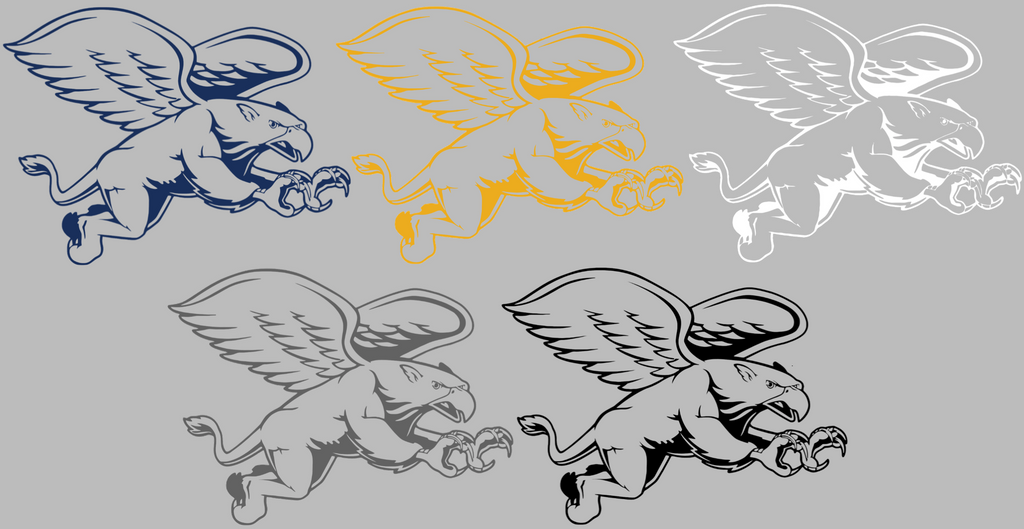 Canisius Golden Griffins Team Logo Premium DieCut Vinyl Decal PICK COLOR & SIZE