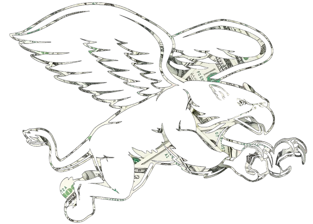 Canisius Golden Griffins Team Logo Money Print Premium DieCut Vinyl Decal PICK SIZE