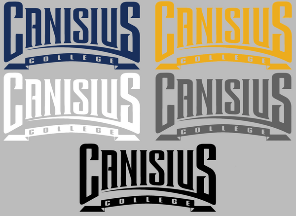 Canisius Golden Griffins Team Name Logo Premium DieCut Vinyl Decal PICK COLOR & SIZE