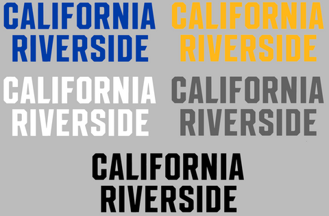 California Riverside Highlanders Team Name Logo Premium DieCut Vinyl Decal PICK COLOR & SIZE
