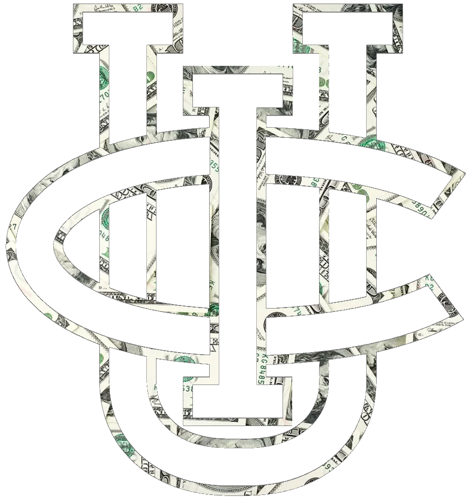 California Irvine Anteaters Team Logo Money Print Premium DieCut Vinyl Decal PICK SIZE