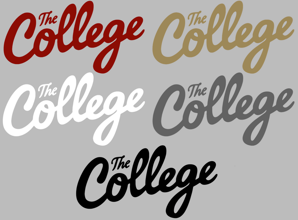 Charleston Cougars The College Logo Premium DieCut Vinyl Decal PICK COLOR & SIZE