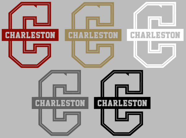 Charleston Cougars Team Logo Premium DieCut Vinyl Decal PICK COLOR & SIZE