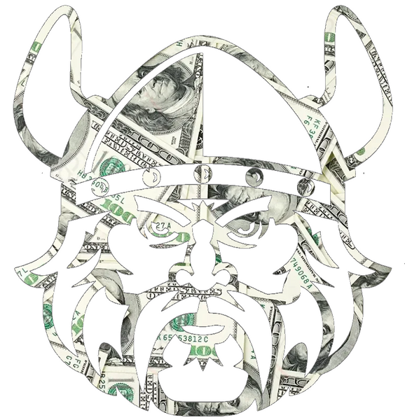 Cleveland State Vikings Team Logo Money Print Premium DieCut Vinyl Decal PICK SIZE