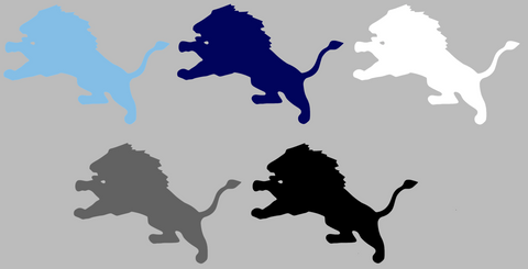 Columbia Lions Retro Throwback Logo Premium DieCut Vinyl Decal PICK COLOR & SIZE