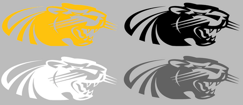 Wisconsin Milwaukee Panthers Team Logo Premium DieCut Vinyl Decal PICK COLOR & SIZE