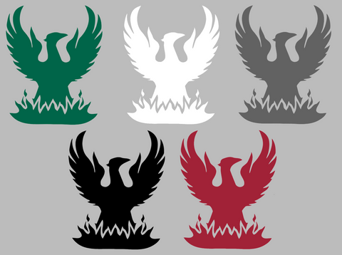 Wisconsin Green Bay Phoenix Retro Throwback Logo Premium DieCut Vinyl Decal PICK COLOR & SIZE