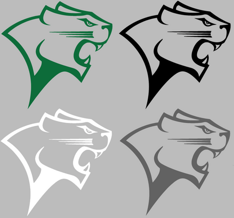 Chicago State Cougars Team Logo Premium DieCut Vinyl Decal PICK COLOR & SIZE