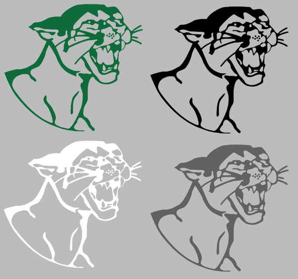 Chicago State Cougars Retro Throwback Logo Premium DieCut Vinyl Decal PICK COLOR & SIZE