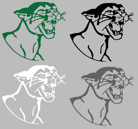 Chicago State Cougars Retro Throwback Logo Premium DieCut Vinyl Decal PICK COLOR & SIZE