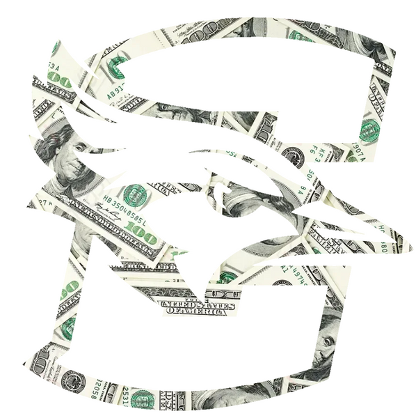 Creighton Blue Jays Team Logo Money Print Premium DieCut Vinyl Decal PICK SIZE