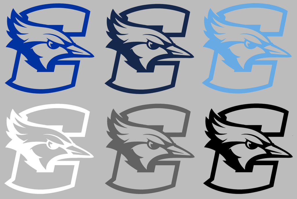 Creighton Blue Jays Team Logo Premium DieCut Vinyl Decal PICK COLOR & SIZE