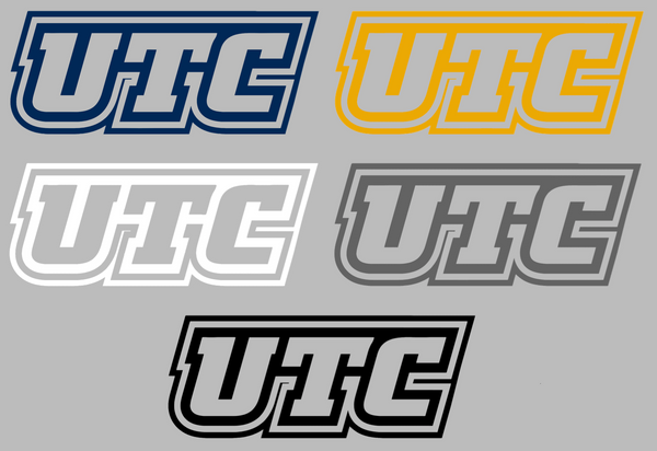 Chattanooga Mocs UTC Logo Premium DieCut Vinyl Decal PICK COLOR & SIZE