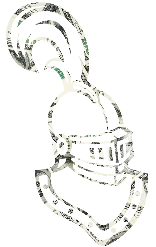 Clarkson Golden Knights Team Logo Money Print Premium DieCut Vinyl Decal PICK SIZE