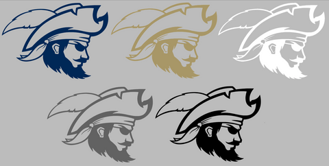 CSU Buccaneers Team Logo Premium DieCut Vinyl Decal PICK COLOR & SIZE