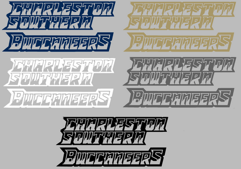 CSU Buccaneers Team Name Logo Premium DieCut Vinyl Decal PICK COLOR & SIZE