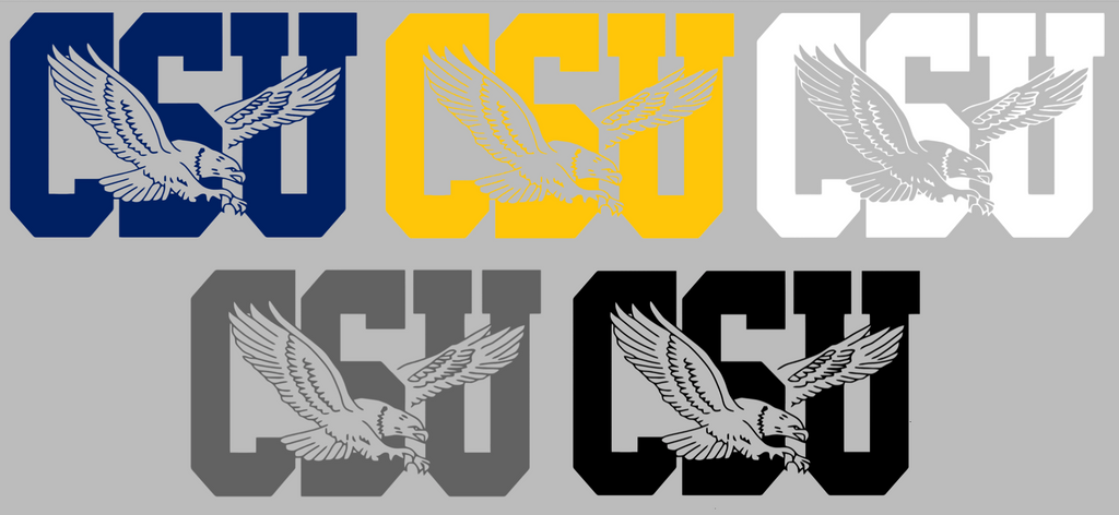 Coppin State Eagles Team Logo Premium DieCut Vinyl Decal PICK COLOR & SIZE