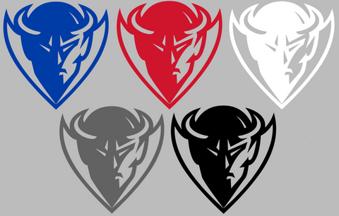 DePaul Blue Demons Team Logo Premium DieCut Vinyl Decal PICK COLOR & SIZE