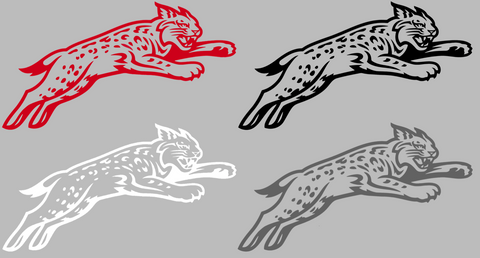 Davidson Wildcats Alternate Logo Premium DieCut Vinyl Decal PICK COLOR & SIZE