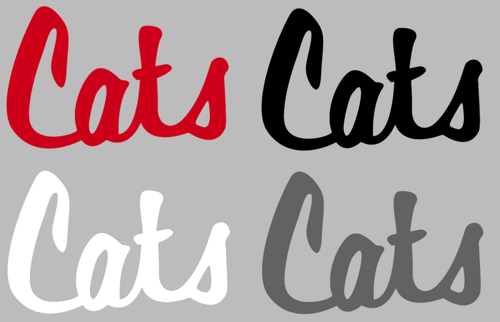 Davidson Wildcats Cats Logo Premium DieCut Vinyl Decal PICK COLOR & SIZE