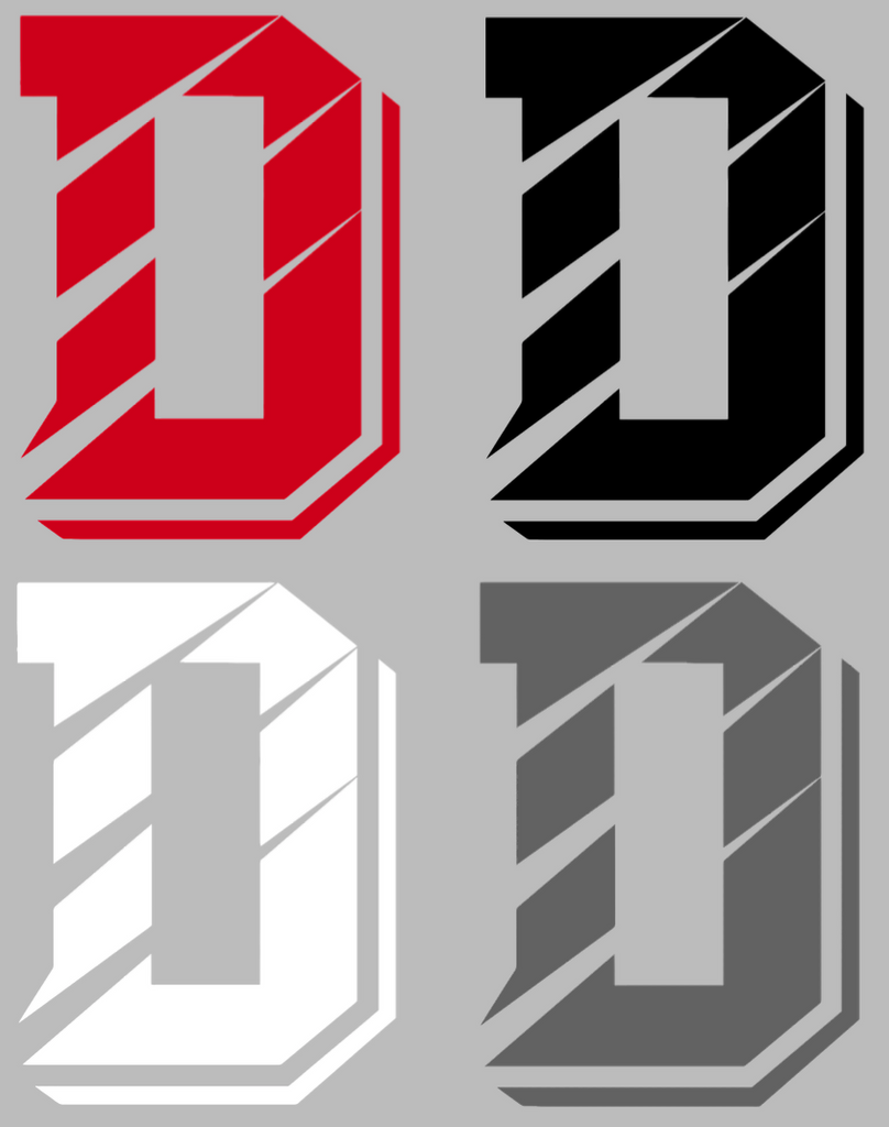 Davidson Wildcats D Logo Premium DieCut Vinyl Decal PICK COLOR & SIZE