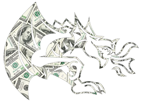 Drexel Dragons Team Logo Money Print Premium DieCut Vinyl Decal PICK SIZE