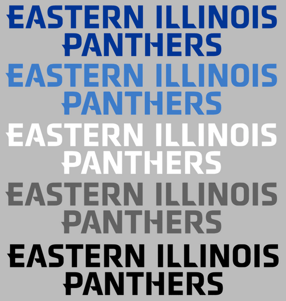 Eastern Illinois Panthers Team Name Logo Premium DieCut Vinyl Decal PICK COLOR & SIZE