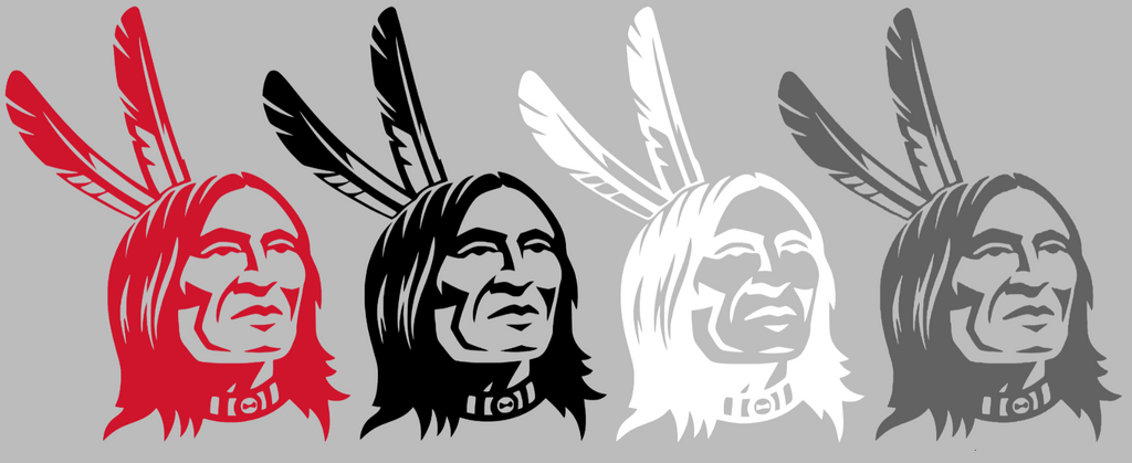 Miami Ohio Redhawks Retro Throwback Logo Premium DieCut Vinyl Decal PICK COLOR & SIZE