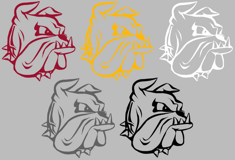 Minnesota Duluth Bulldogs Team Logo Premium DieCut Vinyl Decal PICK COLOR & SIZE