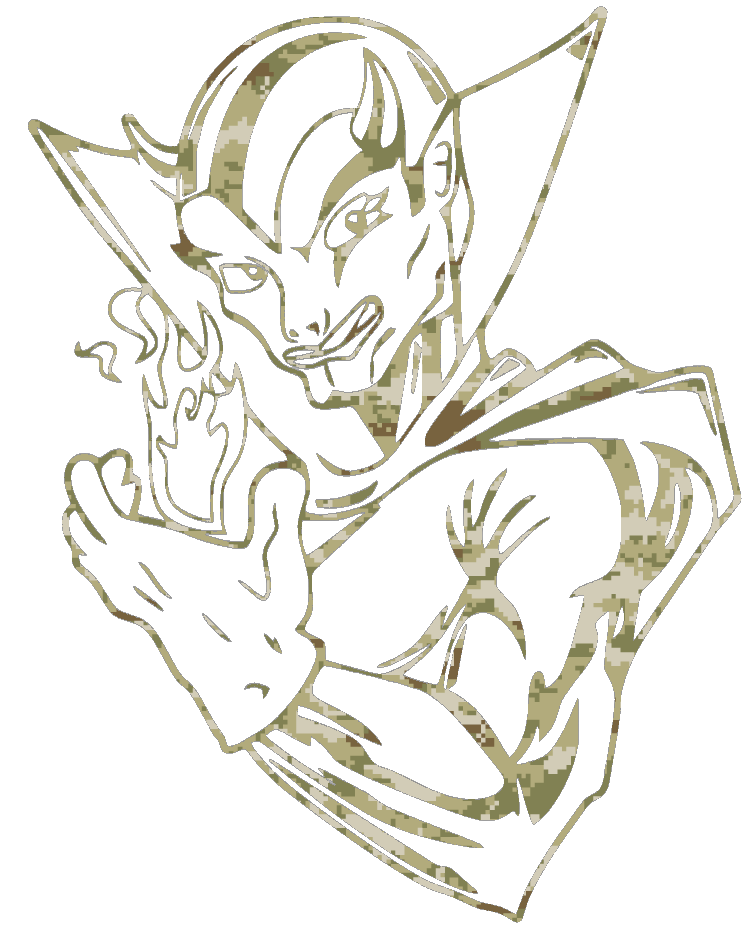 Mississippi Valley State Delta Devils Mascot Logo Salute to Service Camouflage Camo Vinyl Decal PICK SIZE