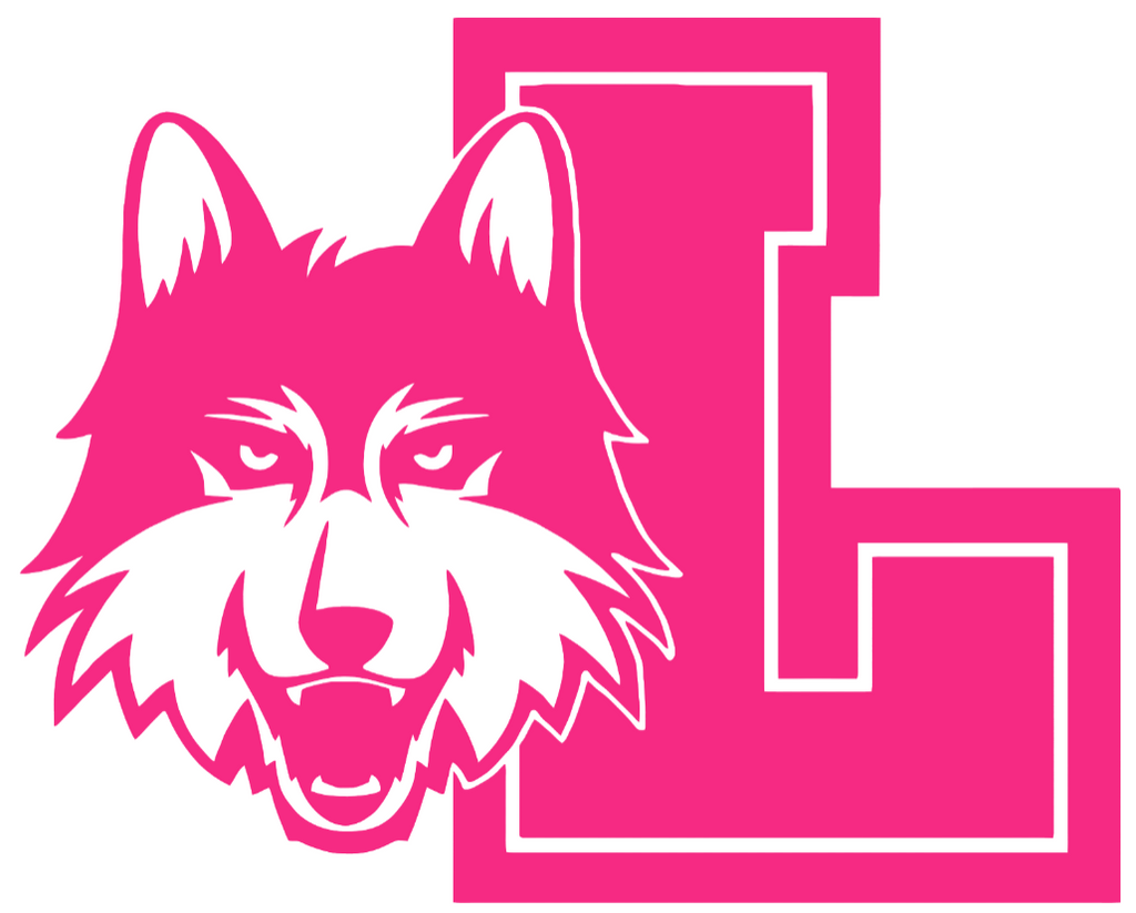 Loyola Chicago Ramblers HOT PINK Team Logo Premium DieCut Vinyl Decal PICK SIZE