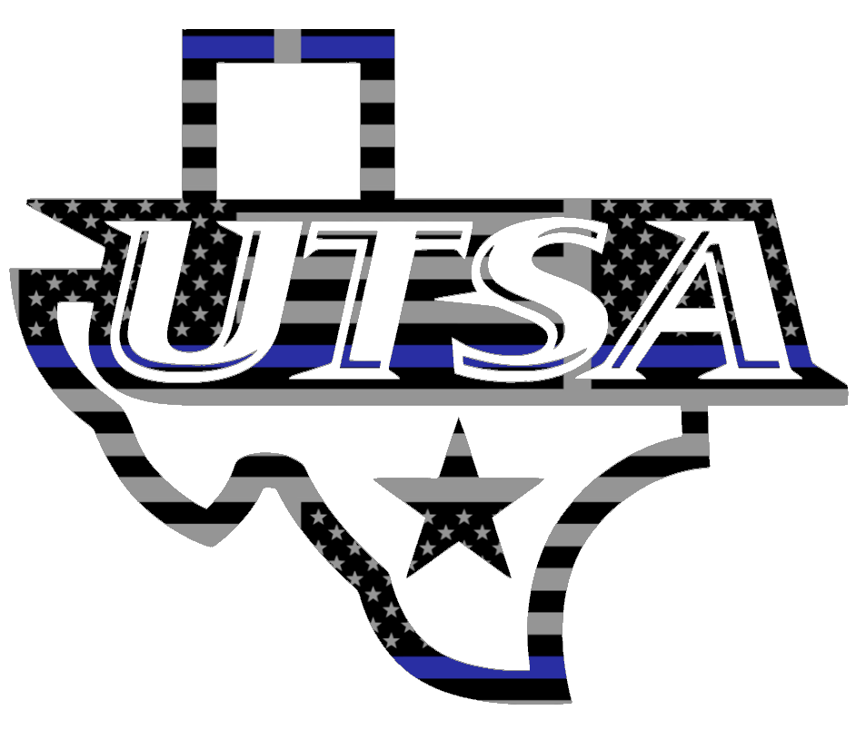 Texas San Antonio Roadrunners State Logo Thin Blue Line American Flag Premium DieCut Vinyl Decal PICK SIZE