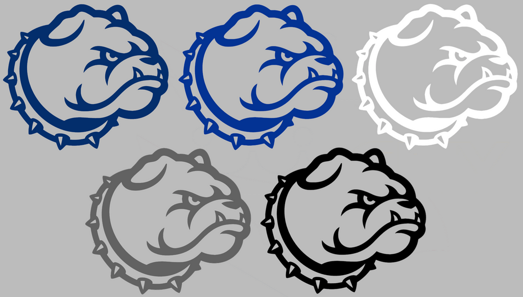 Drake Bulldogs Alternate Mascot Logo Premium DieCut Vinyl Decal PICK COLOR & SIZE