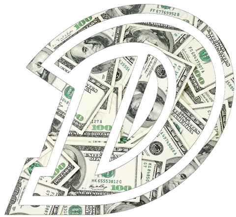 Drake Bulldogs Team Logo Money Print Premium DieCut Vinyl Decal PICK SIZE