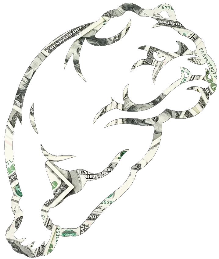 Drake Bulldogs Mascot Logo Money Print Premium DieCut Vinyl Decal PICK SIZE