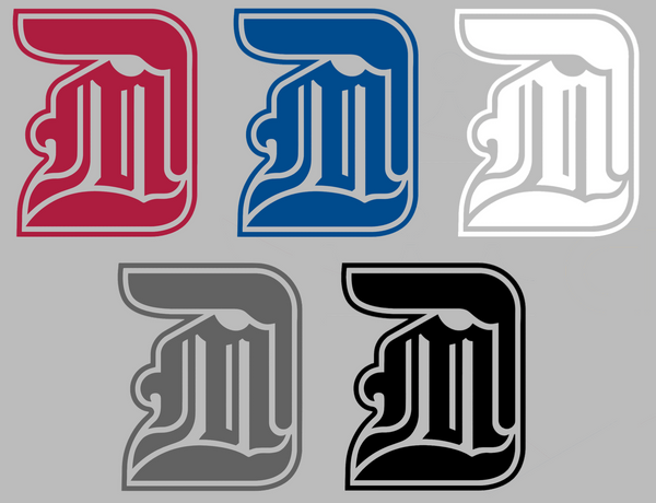 Detroit Mercy Titans Alternate Logo Premium DieCut Vinyl Decal PICK COLOR & SIZE