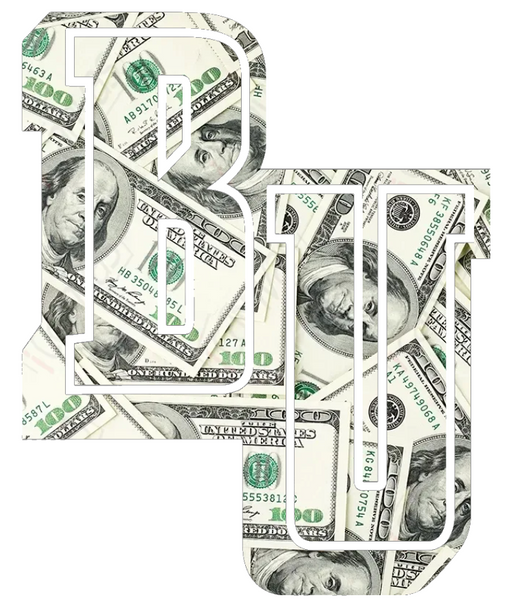 Belmont Bruins BU Logo Money Print Premium DieCut Vinyl Decal PICK SIZE