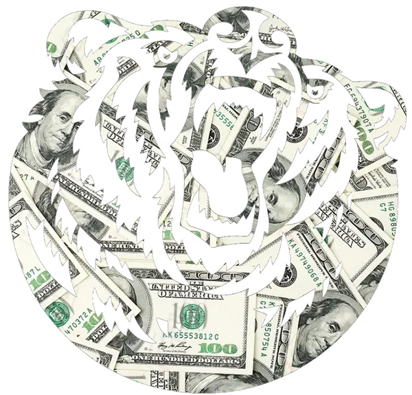 Belmont Bruins Team Logo Money Print Premium DieCut Vinyl Decal PICK SIZE