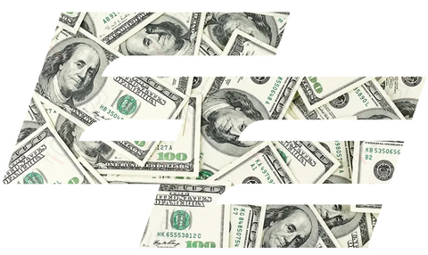 Edmonton Elks EE Logo Money Print Premium DieCut Vinyl Decal PICK SIZE