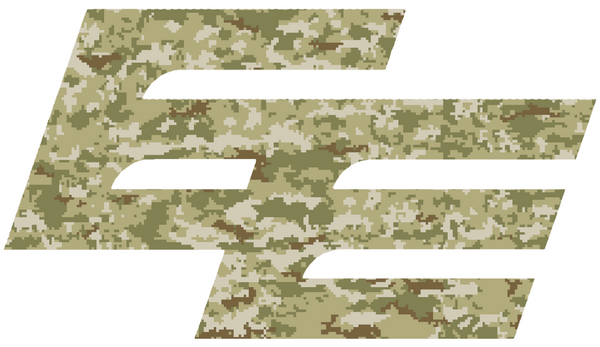 Edmonton Elks EE Logo Salute to Service Camouflage Camo Vinyl Decal PICK SIZE